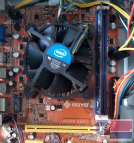 便宜双核主机200元AMD5200+的U带个独立显卡