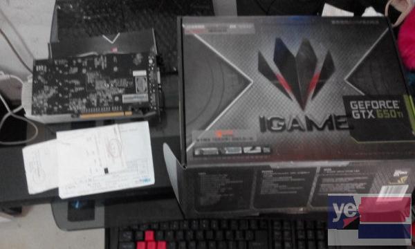 发票齐全在用七彩虹烈焰战神x gtx650ti 1g