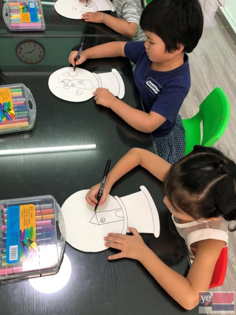 海门能仁幼儿园旁儿童画辅导绘画培训免费体验课