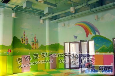 青岛幼儿园墙绘 青岛幼儿园彩绘 青岛幼儿园墙体彩绘