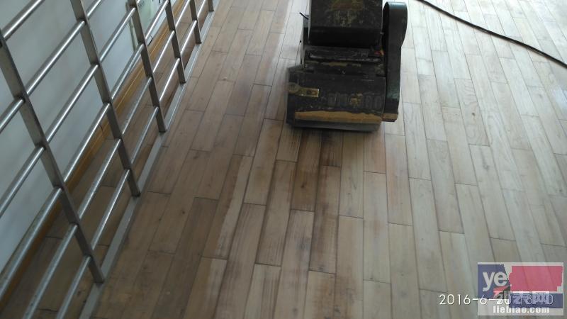 厦门旧木地板打磨抛光,实木地板翻新,木地板维修