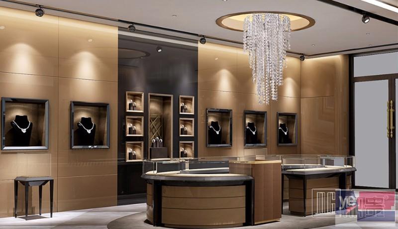 投资这样的广州珠宝店柜台设计,物超所值