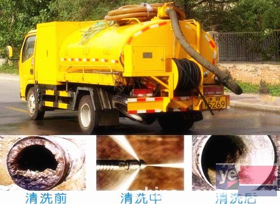 北京全城疏通下水道马桶地漏 管道疏通 清理化粪池高压清洗管道