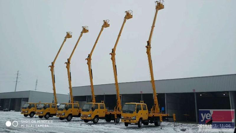 哈尔滨12-24米高空作业车 路灯维修车 质量可靠