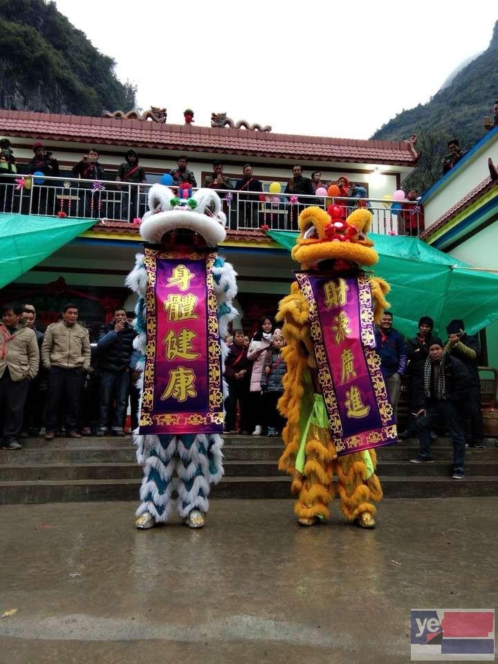 广西柳州纯年轻专业的舞狮醒狮开业庆典表演团队