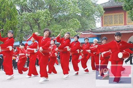 武汉开业腰鼓队 新店开业 周年庆 年青 专业的五福腰鼓队