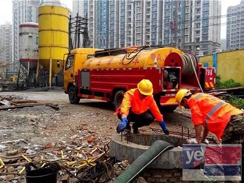 常州鸣凰大学城管道疏通高压清洗管道