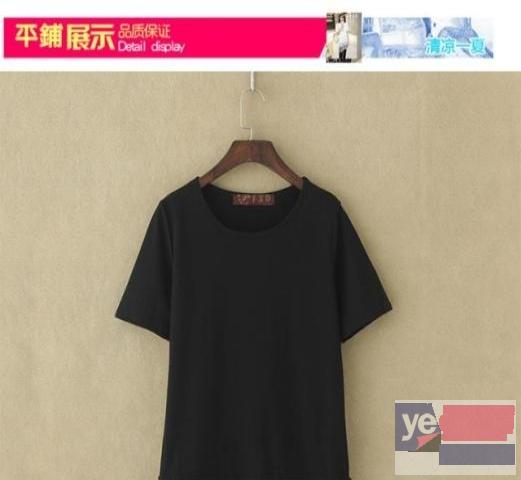 全广东最便宜T恤货源供应 便宜女装秋装长袖 时尚新款女装货源