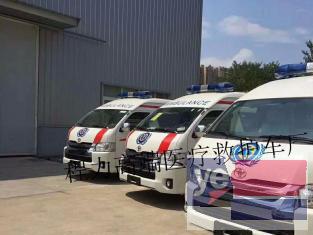 进口丰田高档监护型救护车高性能是您的不二之选