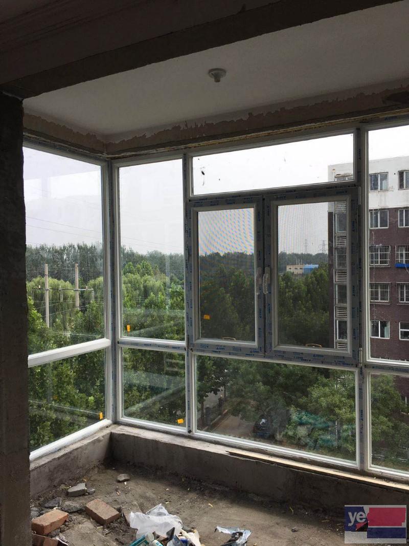北京顺义封阳台换门窗安装断桥铝窗户-北京瑞达门窗