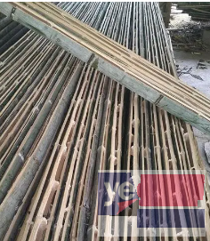 古塔竹笆片 园林绿化支撑杆 道木 植树杆批发公司