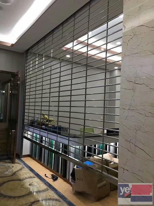 上海铝合金水晶折叠门