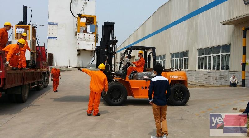 武汉专业起重搬家,厂矿设备搬迁各种设备高吊各种设备下车落位