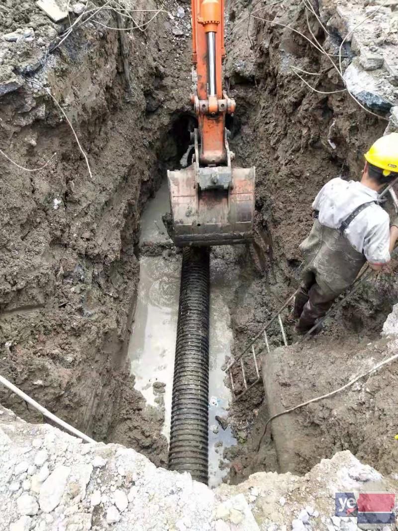 六安裕安管道非开挖拉管 污水管道清洗 通下水道