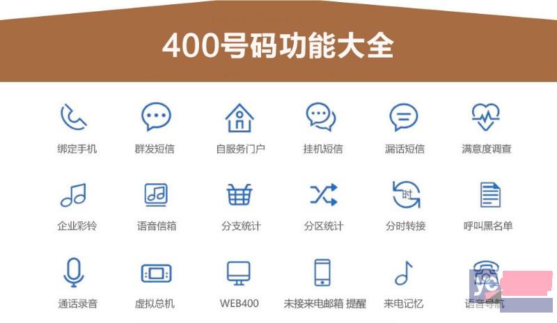 400电话价格400电话标准网上营业厅快速办理